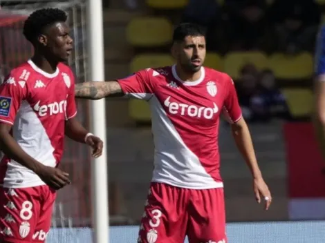 Maripán es el jefe en la defensa del Mónaco en empate