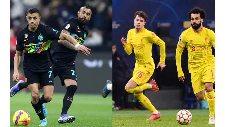 Los chilenos buscarán ser titulares en el duelo de ida de los octavos de final de la Liga de Campeones.