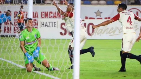 Martín Parra tuvo un correcto debut en el fútbol peruano, pese a la derrota de Universidad San Martín