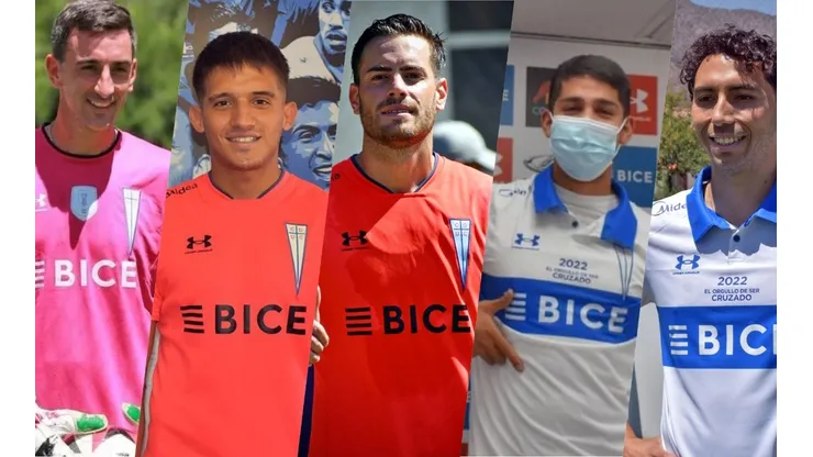 Universidad Católica ha hecho cinco incorporaciones de cara a la temporada 2022