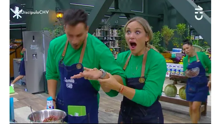 Kenita Larraín y Camilo Huerta.