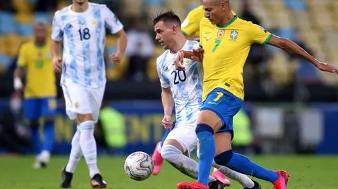 Richarlison se dejó de peleas con Argentina y habló de todo lo sucedido.