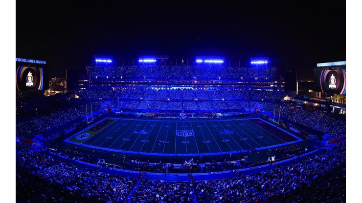 El show se realiza a la mitad del partido del Super Bowl.