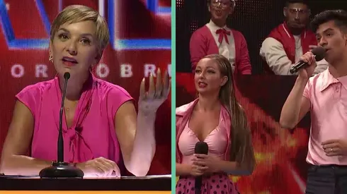 Fran García-Huidobro, Blanquita Nieves y David Sáez en Aquí se Baila.