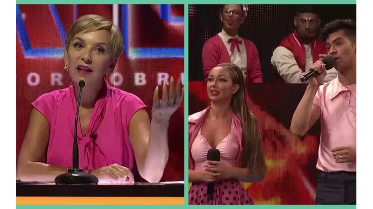 Fran García-Huidobro, Blanquita Nieves y David Sáez en Aquí se Baila.