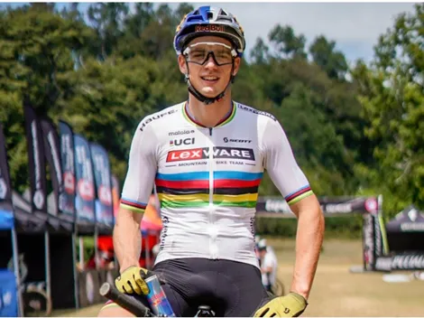Martín Vidaurre sigue por todo lo alto en la Copa Chile XCO