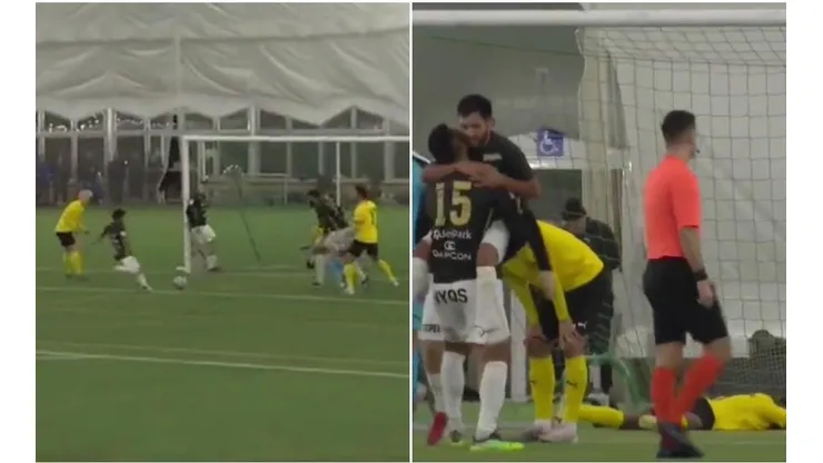 El ex UC marcó en su estreno ante KuPS.