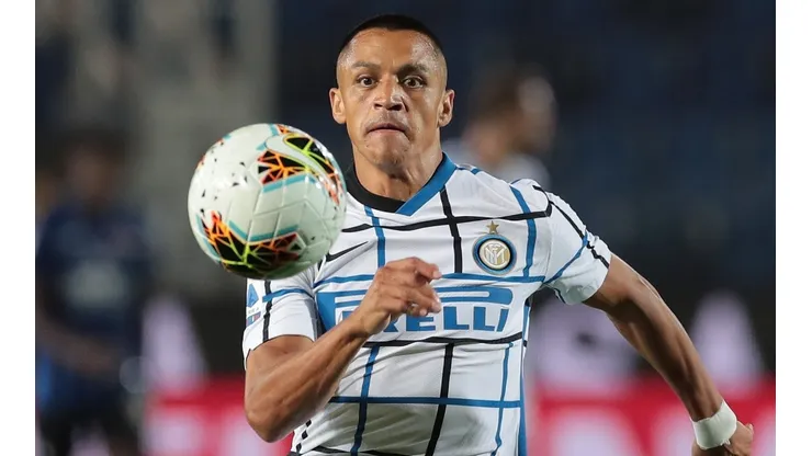 Alexis Sánchez lleva dos goles con la selección chilena y tres en el Inter de Milán