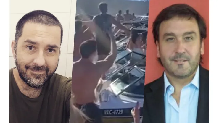 Dos líderes de opinión enfrentados por el fútbol y las fiestas ilegales en lanchas