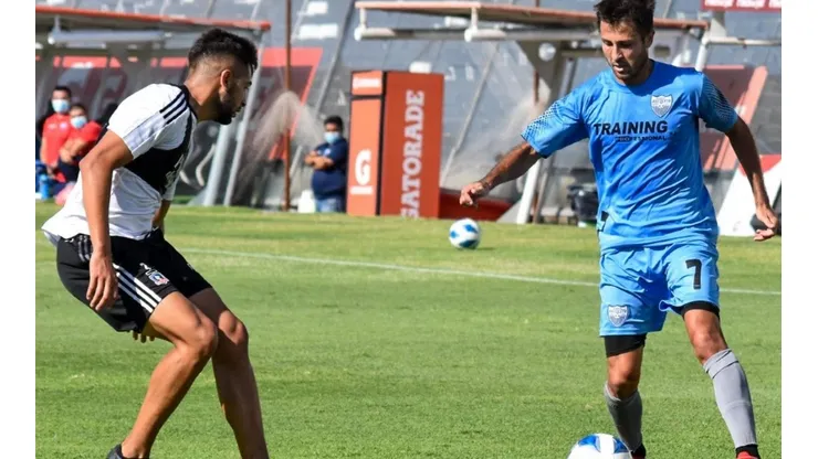 Colo Colo y Recoleta jugaron en el Monumental