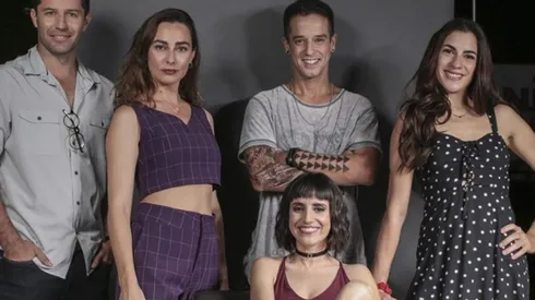 Parte del elenco de Verdades Ocultas.