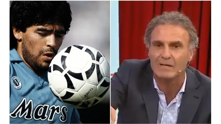 El Cabezón intentó sacar al diez de los excesos.