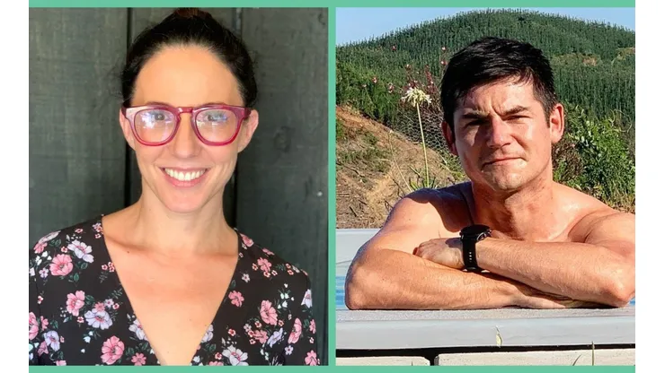 Luz Valdivieso y Claudio Castellón.
