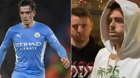Grealish fue captado en estado de ebriedad al salir de un bar