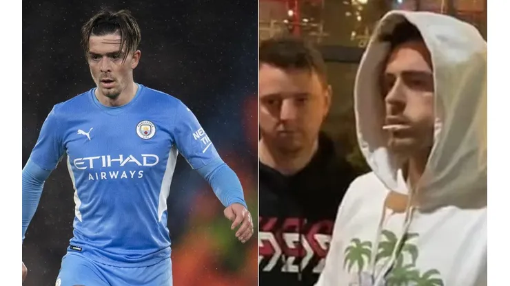 Grealish fue captado en estado de ebriedad al salir de un bar