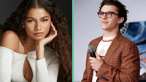 Zendaya y Tom Holland.