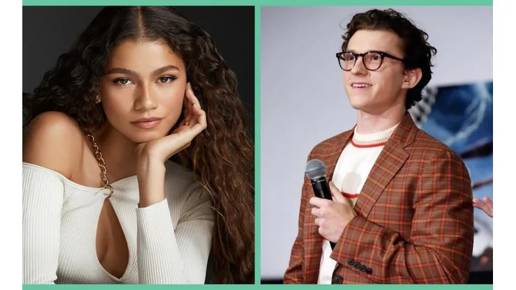 Zendaya y Tom Holland.