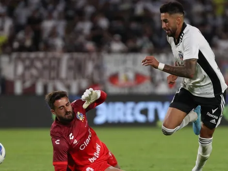 Lucero marca su primer gol por Colo Colo a lo Caszely