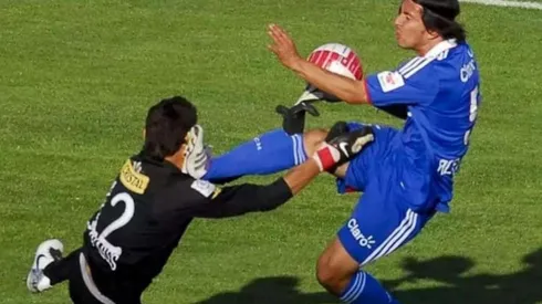 Acevedo rememoró la durísima patada que le pegó a Raúl Olivares en el rostro en un Superclásico en 2011 y confesó que "está todo bien con él".