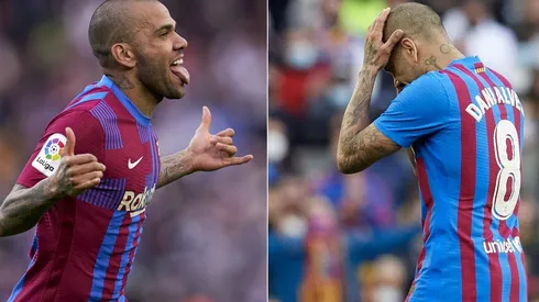Dani Alves tuvo una tarde de dulce y agraz en el Camp Nou