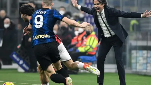 Simone Inzaghi mostró su molestia por las decisiones arbitrales contra el Inter.