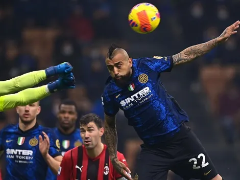 AC Milan se lo da vuelta al Inter justo cuando entran Alexis y Vidal