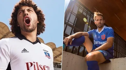 Colo Colo y Universidad de Chile presentaron sus nuevas indumentarias para la temporada 2022