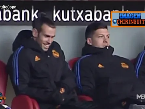 Bale se dobla de la risa con Hazard yédondose al banquillo
