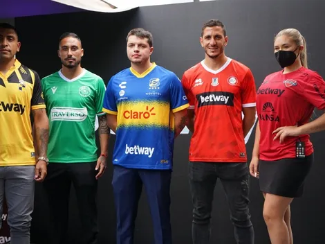 Betway llega al fútbol chileno en la camiseta de cinco equipos