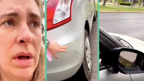 Patricia López y los daños provocados por el conductor que la hostigaba en la carretera.