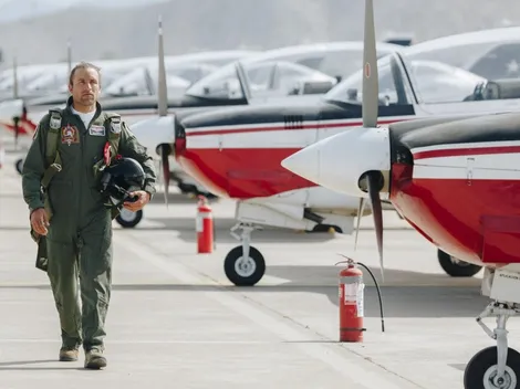 El enorme salto de un expiloto de la FACH a los deportes extremos