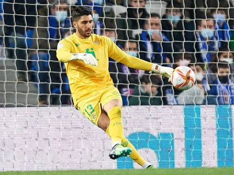 Pellegrini festeja a portero que pelea titularidad con Bravo