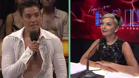 Darwin Ruz y Fran García-Huidobro en Aquí se Baila.