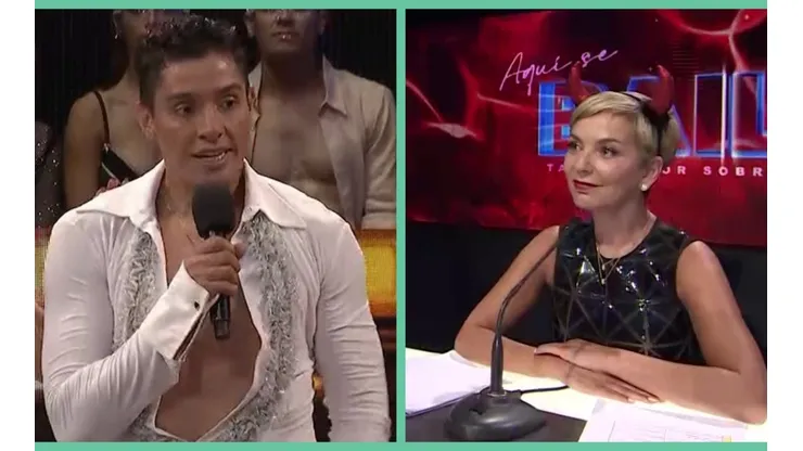 Darwin Ruz y Fran García-Huidobro en Aquí se Baila.