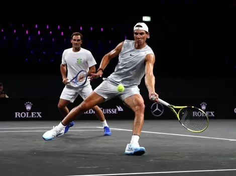 Rafa Nadal queda feliz con Federer como compañero para Laver Cup