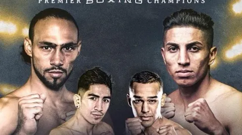 Keith Thurman y Mario Barrios (arriba) animarán el evento central de la noche pugilística.