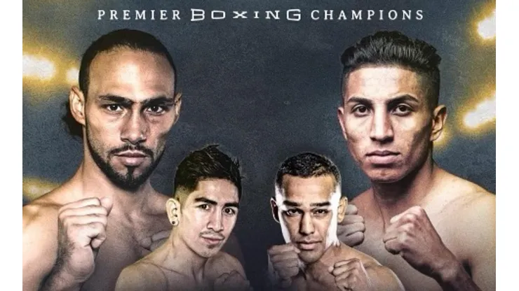 Keith Thurman y Mario Barrios (arriba) animarán el evento central de la noche pugilística.