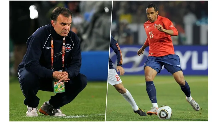 Jean Beausejour, sus compañeros queridos y Marcelo Bielsa.