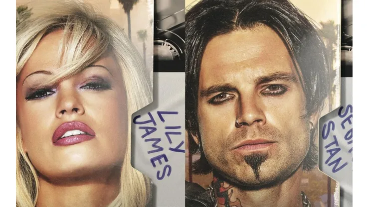 "Pam and Tommy" poster
