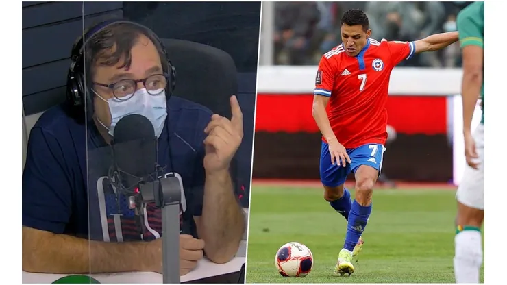 Danilo Díaz quedó más que conforme con el Alexis Sánchez de la Roja ante Bolivia.