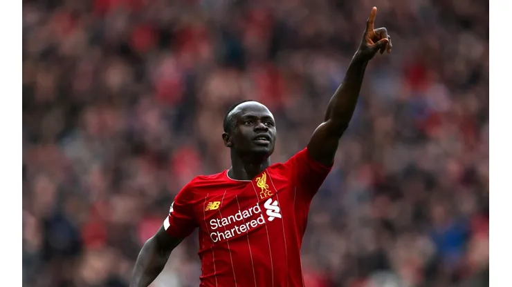 Mané juega en el Liverpool de Inglaterra
