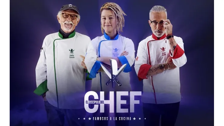 Los cocineros que comandan los equipos en El Discípulo del Chef.