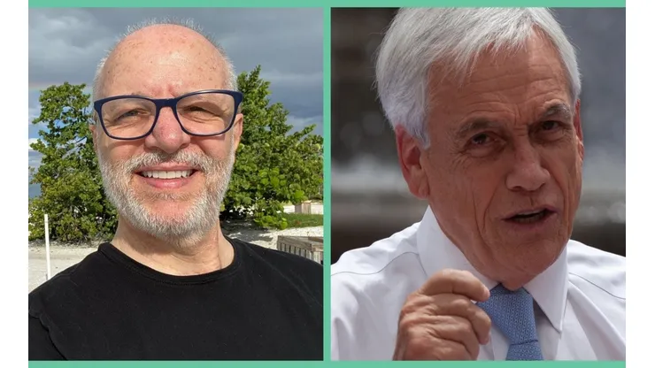 Alberto Plaza y Sebastián Piñera.