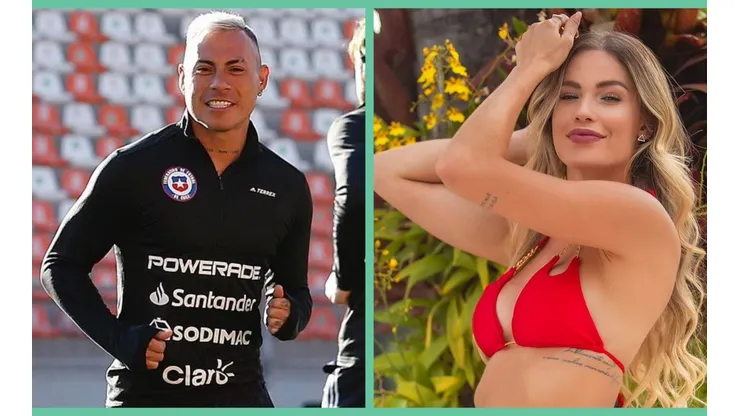 Eduardo Vargas y Saory Cardoso.