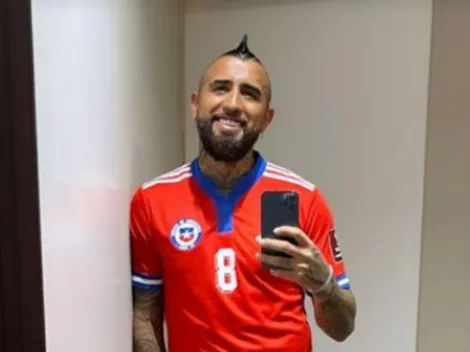 Arturo Vidal celebra eufórico el triunfo ante Bolivia