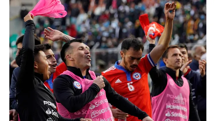 Gary Medel está feliz con Gabriel Suazo en la Roja.