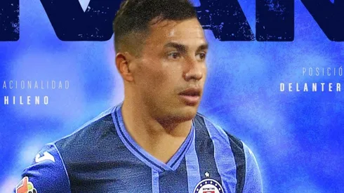 Iván Morales fue presentado en el Cruz Azul con toda la pompa del caso.