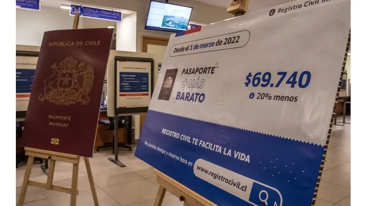 Rebaja de precio de los pasaportes