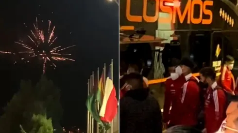 Chile es recibido con fuegos artificiales, pero no precisamente para alentar.