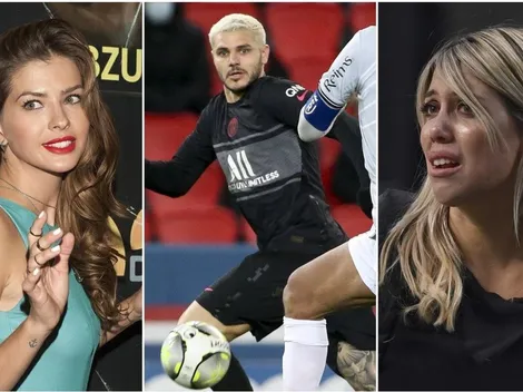 Wanda se quita el anillo tras pillar a Icardi babeando por la China Suárez